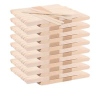 VIDETOL 1000 Pièce Batonnet en Bois, 114 x 10 x 2 mm Batonnet Glace Reutilisable, Abaisse Langue Bois pour Bricolage et Bricolage