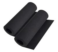 VIDETOL 2 Roll Mousse EVA 5 mm, 33 x 150 cm EVA Foam Cosplay, Noir Plaque de Mousse pour Costumes, Travaux Manuels et Projets de Bricolage