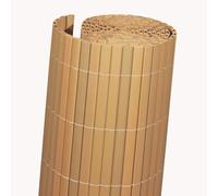 Videx 11564 Rugia Décoration de Balcon avec Boucles de Fixation Teck 90 x 300 cm