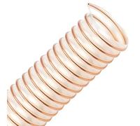 Vidflex Tuyau d'aspiration en polyuréthane antistatique et antimicrobien inflammable DIN 4102 B1 25 mm 10 m