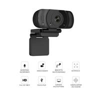 Vidlok WebCam Pro W90 Travail Conférence Dad Enseignement A Distance Full 1080P