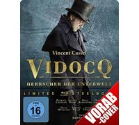 VIDOCQ-HERRSCHER DER UNTERWELT LTD - CASSEL,VINCENT+ LTD STEELBOX BLU-RAY NEUF