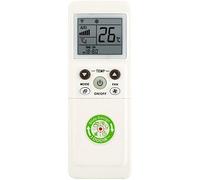 VIDOELETTRONICA® - Télécommande universelle pour climatiseur avec fonction lumière, 1000 en 1, LCD A/C