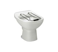 Vidoir Garda blanc + Grille en acier inoxydable