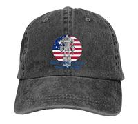 VIDOJI Casquette Baseball Mieux Rouge Que Rouge Casquette Baseball Hommes Chapeaux Femmes Protection visière Snapback Fallout Jeu rôle Humain Casquettes Jeu Cadeau d’Anniversaire Parfait