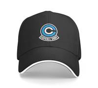 VIDOJI Casquette Baseball Unisexe Capsule Corp Merchandise Cap Casquette Baseball pour Hommes et Femmes Casquette Baseball Cadeau Parfait