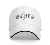 VIDOJI Casquette Baseball Unisexe Final Fantasy Casquette Baseball pour Hommes et Femmes Casquette pêche Casquette Golf Cadeau Parfait