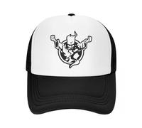 VIDOJI Casquette De Baseball Classique Casquette De Baseball Femmes Hommes Respirant Hardcore Techno Et Trucker Hat Performance Parfait Cadeau De Vacances