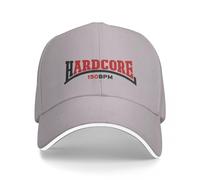 VIDOJI Unisexe Casquette Baseball Hardcore Hommes Femmes Casquette Baseball Capuche Casquette Baseball Chapeau D’ombrage Cadeau Parfait