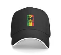VIDOJI Unisexe Casquette Baseball Rastafari Rasta Lion of Judah Casquette Baseball Ballon Sauvage pour Les Hommes Les Femmes Cadeau Parfait