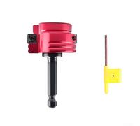 Vidonergy 1 alésoir de tuyau en PVC avec tige hexagonale de 6,35 mm pour ébavurer l'ébavurage des canalisations ABS et des tuyaux d'eau - Outil de plomberie pour réparation domestique et utilisation