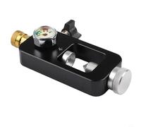 Vidonergy Adaptateur de plongée 40 MPa 6000 psi DIN Valve pour bouteille d'air HPA, gonfleur de réservoir d'oxygène immergé avec raccord à déconnexion rapide 8/9/10/8,5 mm, alliage d'aluminium (avec