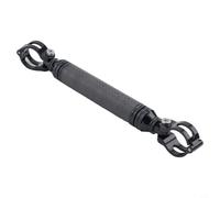 Vidonergy Al6061 Barre d'extension de guidon anodisée légère pour vélo pliable - 150 mm - Support de cadre en forme d'hirondelle - Noir/Or/Gris/Argent/Violet (noir)