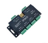 Vidonergy Amplificateur de signal SP901E pour amélioration du signal SPI, compatible avec les lumières WS2812B WS2811 WS2813 SK6812 APA102, 5 V pour TTL à sortie SPI 4 canaux, plage de tension DC5