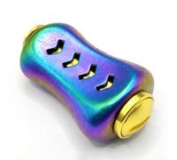 Vidonergy Bouton de moulinet rotatif pour Daiwa et pilule en acier inoxydable, tige de 4 mm, poignée à bascule de 26 à 28 mm, moulinet de pêche (doré)