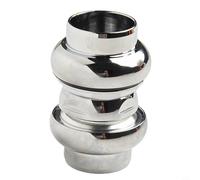 Vidonergy Casque fileté de 2,5 cm pour vélo à pignon fixe et vélos de course, roulement de casque en alliage d'aluminium de 22,2 mm avec placage CNC, compatible avec fourche extérieure de 25,4 mm