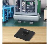 Vidonergy Compresseur d'air silencieux avec plaque de valve à vis, construction en fer et acier, évacuation d'eau et soupape de décharge réglable pour une performance fiable (ensemble de 550 à 750 W)