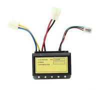 Vidonergy Contrôleur de moteur brossé à 3 lignes 12 V 250 W pour vélo et scooter électrique, protection contre les surintensités de décroissance, matériau ABS, compatible avec 9 x 6 x 3 cm