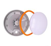 Vidonergy Coque d'antenne GNSS pleine bande, couverture d'antenne GPS extérieure | Pour GPS externe GLONASS BDS S-BAND Enquête pleine bande | Pour mobile / cartographie / ingénierie (orange)