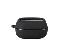 Vidonergy Coque en silicone pour JBL LIVE BUDS 4 - Coque de protection en silicone - Résistante aux rayures - Coque légère pour écouteurs - Étui de transport compact (noir)