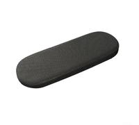 Vidonergy Coussin d'accoudoir de voiture pour console centrale - Résistant aux rayures et à l'usure, rembourrage confortable en cuir tricoté doux pour une longue conduite (noir)