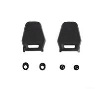 Vidonergy Coussinet de talon de rechange pour chaussures de cyclisme RC900/901/902/903 - Noir - Réparation de talon en plastique compatible avec les accessoires de chaussures de vélo de route - 8 x 5