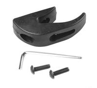 Vidonergy Crochet avant pour trottinette électrique Xiaomi & Pro - Accessoire de montage avant pour scooter électrique en ABS, pour un branchement durable et robuste avec vis et pour Wr (noir)