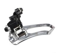Vidonergy Dérailleur avant de vélo 2 x 7-11 vitesses, montage direct et type déroulant, alliage d'aluminium et acier, pour plateau 50-56T, volant d'inertie 34T, capacité 16T, 61°-66°