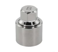 Vidonergy Écrou de verrouillage principal de sécurité - Verrou antivol en métal pour pneus de véhicules, haute universalité, pour une finition bronze durable avec correspondance (B)