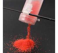 Vidonergy For Carb Pole Pot Feeder Cup for Fishing Rods - Transparent White Plastic Appâts Feeder Accessory, Fits All Pole Tip End, S/M/L (M)