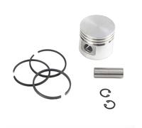 Vidonergy Kit de piston de rechange pour compresseur d'air avec segments de piston, goupille et circlip - 7 pièces pour pompes à air - Compatible avec modèles 42/47/48/51/65 mm - Métal, résistant à
