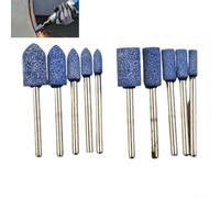 Vidonergy Lot de 10 outils de meulage rotatifs en céramique pour meuleuse à matrice - Forets de polissage abrasifs haute dureté pour bois, métal, jade et (SKU)