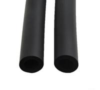 Vidonergy Lot de 2 poignées de guidon en mousse noire pour vélo, course de vélo, longueur 50 cm, compatible avec guidon de 22,2 mm, housse en éponge souple pour