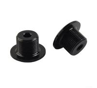Vidonergy Lot de 2 vis de manivelle pour moteur M500//M420/M820 - Boulon en alliage d'aluminium avec filetage M15 x 0,75, longueur de 14,5 mm, noir