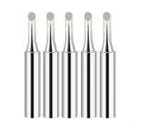 Vidonergy Lot de 5 pointes de fer à souder en alliage de cuivre pour série 900M-T, compatibles avec une gamme de 200 à 480 ℃, couleur argent, adaptées pour la soudure et la correction de pontage