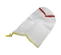 Vidonergy Lot de 5 sacs filtrants de 3,8 l pour extraction d'huile d'herbes, kit d'extraction de glace à bulles avec 25/73/120/160/220, sacs en maille de nylon à code couleur pour la maison