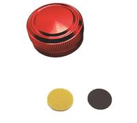 Vidonergy Lot de boulons de frein mécaniques et DC pour moulinet de pêche - Design modifié de roue en forme de goutte d'eau (rouge)