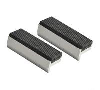 Vidonergy Mâchoires d'étau souples en aluminium multi-usages avec rembourrage en caoutchouc et support magnétique, convient pour maintenir le bois, le métal, le plastique, les tubes (7,6 cm)