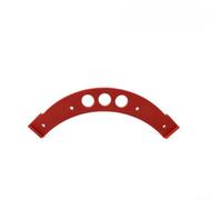 Vidonergy Moule rond pour le travail du bois pour coupe d'angle intérieur et extérieur, pour gabarit de jauge de rayon R100 à R300, outil de positionnement de chanfrein en plastique pour armoires et