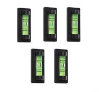 Vidonergy Niveau à bulle avec base magnétique, mini niveau de 40 mm pour cadres photo, présentoirs d'art, supports TV et calibrage DIY - Lot de 2 ou (2 pièces)