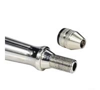 Vidonergy Perceuse manuelle pour mini travail du bois et fabrication de bijoux - Mandrin de perçage manuel avec plage de serrage de 0,3 à 3,5 mm, construction en métal argenté, convient pour (SKU)