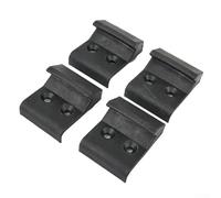 Vidonergy Pince de protection intérieure en plastique pour changeur de pneus, 4 protections en plastique noir, compatibles avec la plupart des équipements de changement de pneus