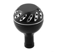 Vidonergy Poignée de moulinet de pêche à bascule pour poignée DAIWA Power de 30 mm, 35 mm, 38 mm, bouton en métal avec alliage d'aluminium aérodynamique et roulements à billes en acier inoxydable, (30