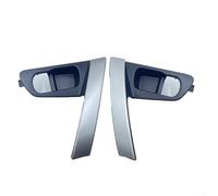 Vidonergy Poignées de porte intérieure de voiture pour Qashqai J10 2007-2015, poignées de porte intérieure gauche et droite, remplacement direct pour OEM 80944-JE50A 80945-JE50A, noir et