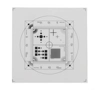 Vidonergy Règle de mesure de microscope en PET transparent avec grille graduée et réticule pour logiciel de mesure de microscope, 45 x 45 mm, épaisseur de 0,1 mm