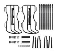 Vidonergy Sac de fourche avant de vélo 10 L avec support en alliage d'aluminium, sac avant étanche pour vélo de route, vélo électrique, scooter, sacoche de montage en nylon - Compatible avec la