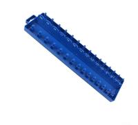 Vidonergy Support de rangement pour douilles métriques de 3/8" pour douilles profondes et standard de 6 à 20 mm, étagère en plastique pour garage et atelier (SKU)