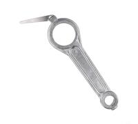 Vidonergy Tige de connexion de compresseur d'air en alliage d'aluminium, pièce de rechange, 12,7 x 30 x 86,9 mm, ton argent, pour compresseurs d'air standard (B)