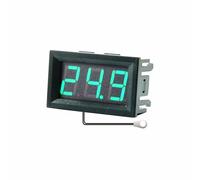 VIDOO 0.56 Inch Mini Thermomètre Numérique LCD Capteur Température Intérieur avec Câble 1M DC 5-12V-Vert