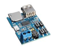 VIDOO 10Pcs Carte Décodeur MP3 Sans Perte avec Module Amplificateur Puissance Décodage TF